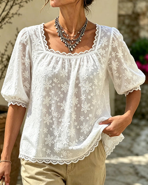 Blusa de EncajeAvelia