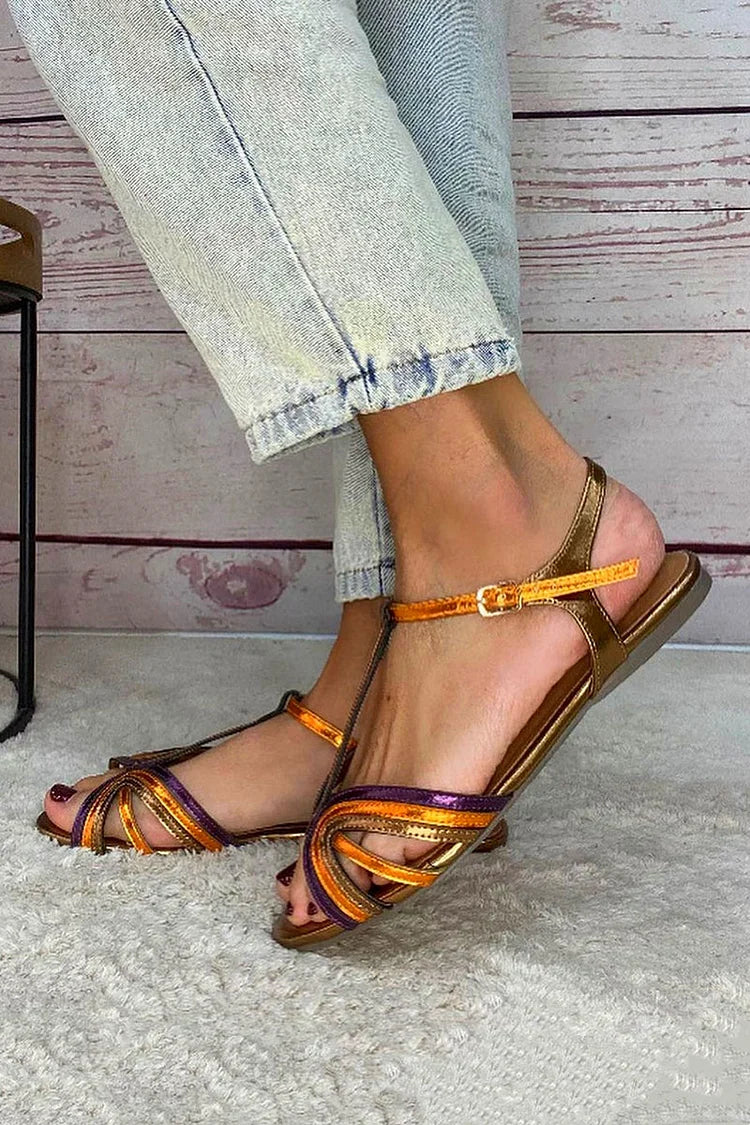 Viviana | Sandalias en tonos mediterráneos