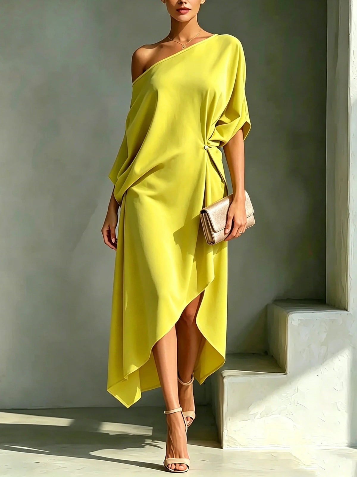 CAMILA™ │ ELEGANTE VESTIDO ASIMÉTRICO