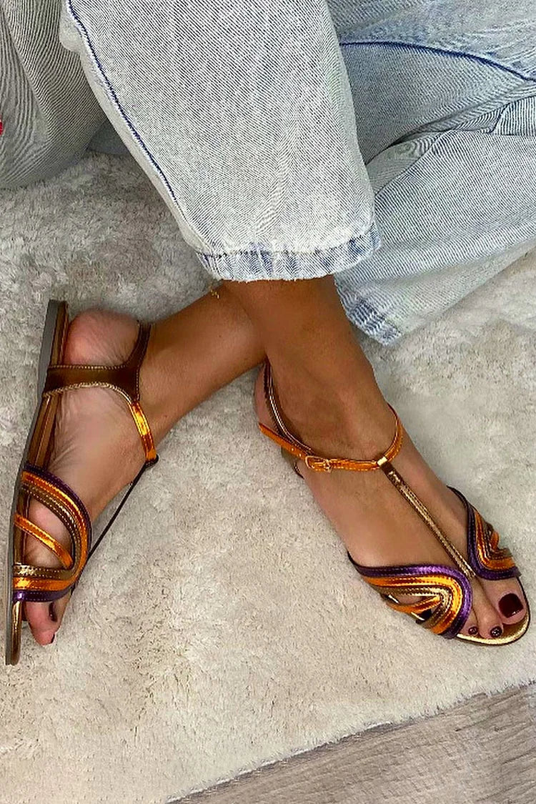 Viviana | Sandalias en tonos mediterráneos