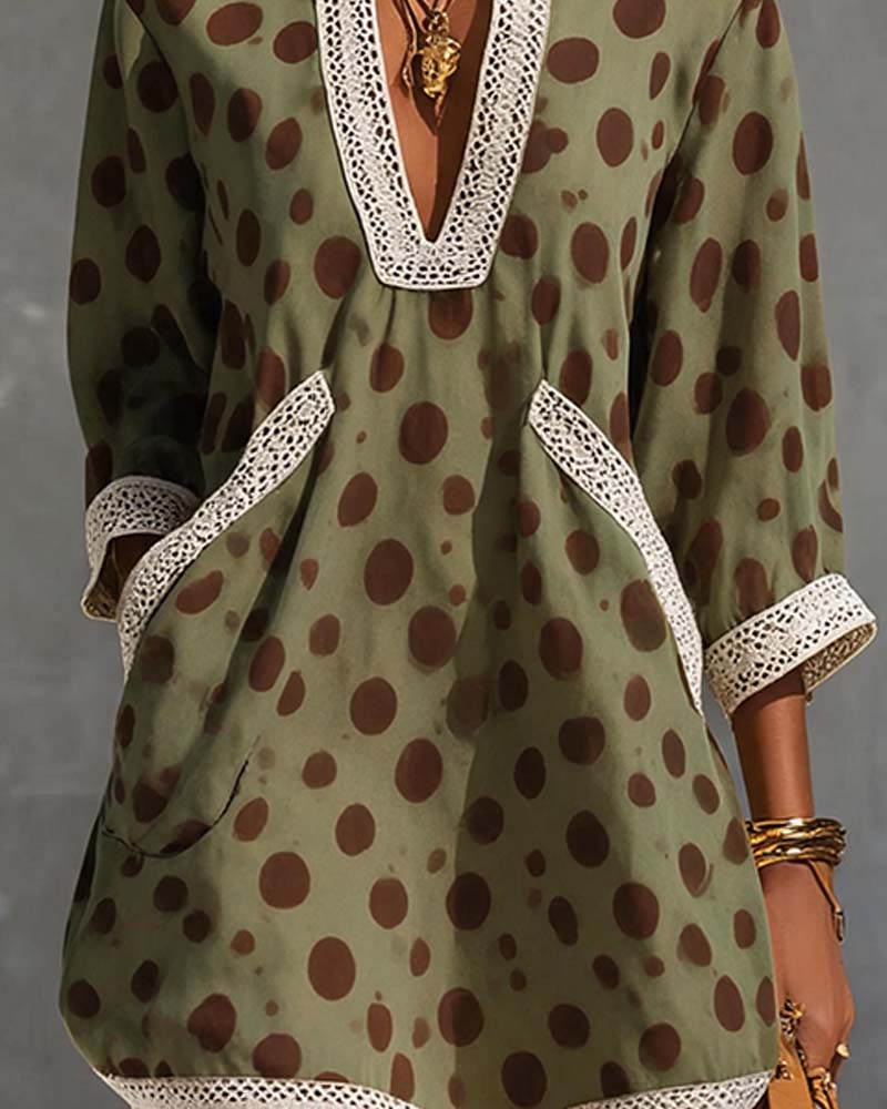 Vestido Lunares Avelia