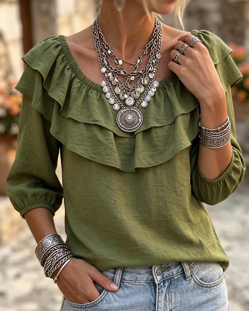 Blusa de Primavera Avelia