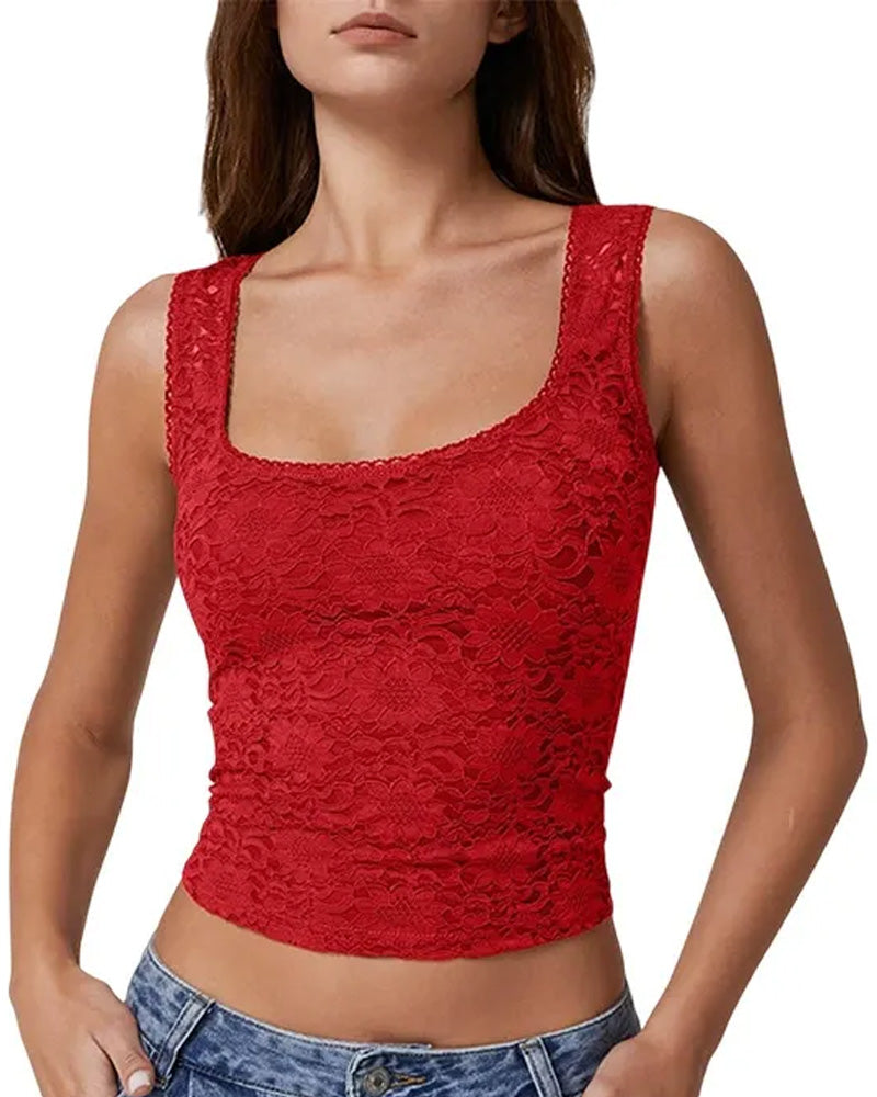 Top de Encaje Avelia