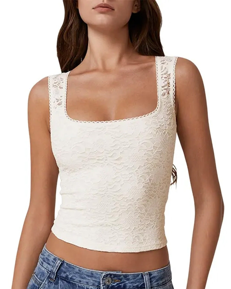 Top de Encaje Avelia