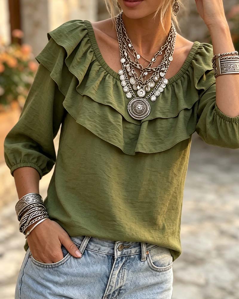 Blusa de Primavera Avelia