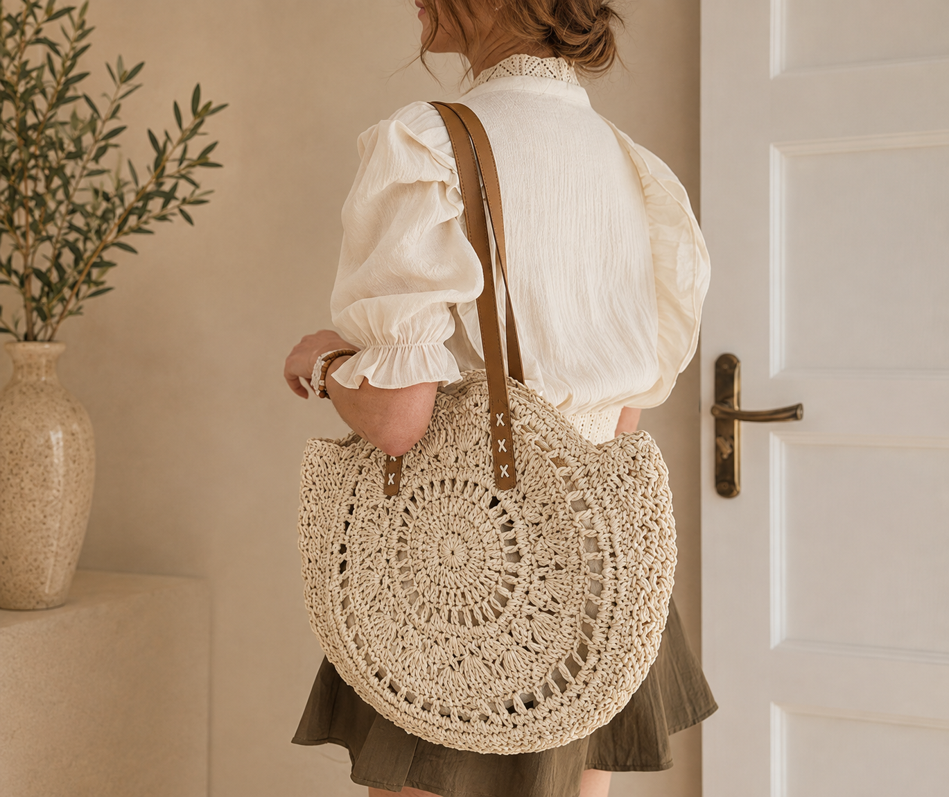 Bolso de Paja Avelia