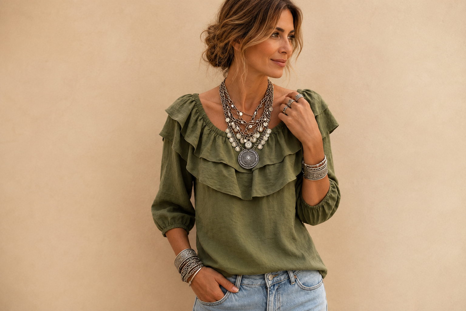 Blusa de Primavera Avelia