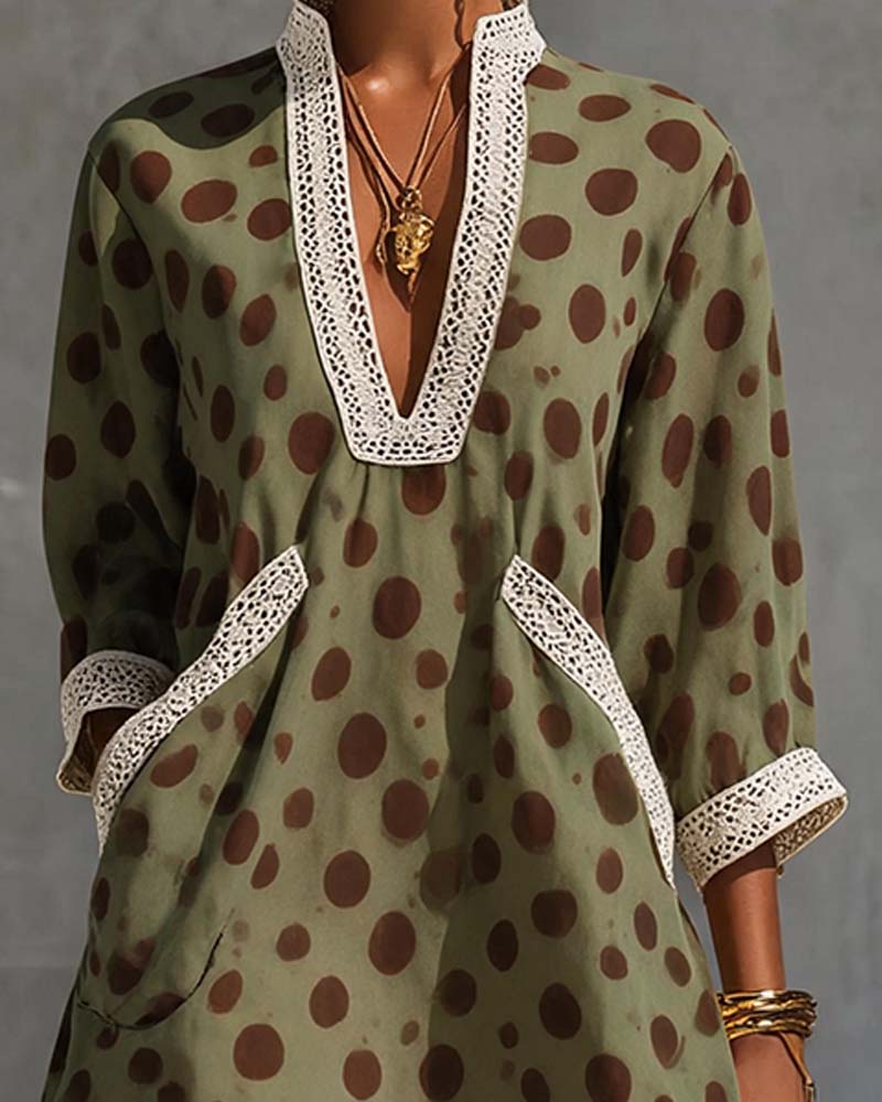 Vestido Lunares Avelia