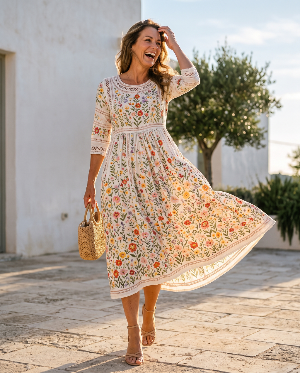Vestido Flora Salvaje