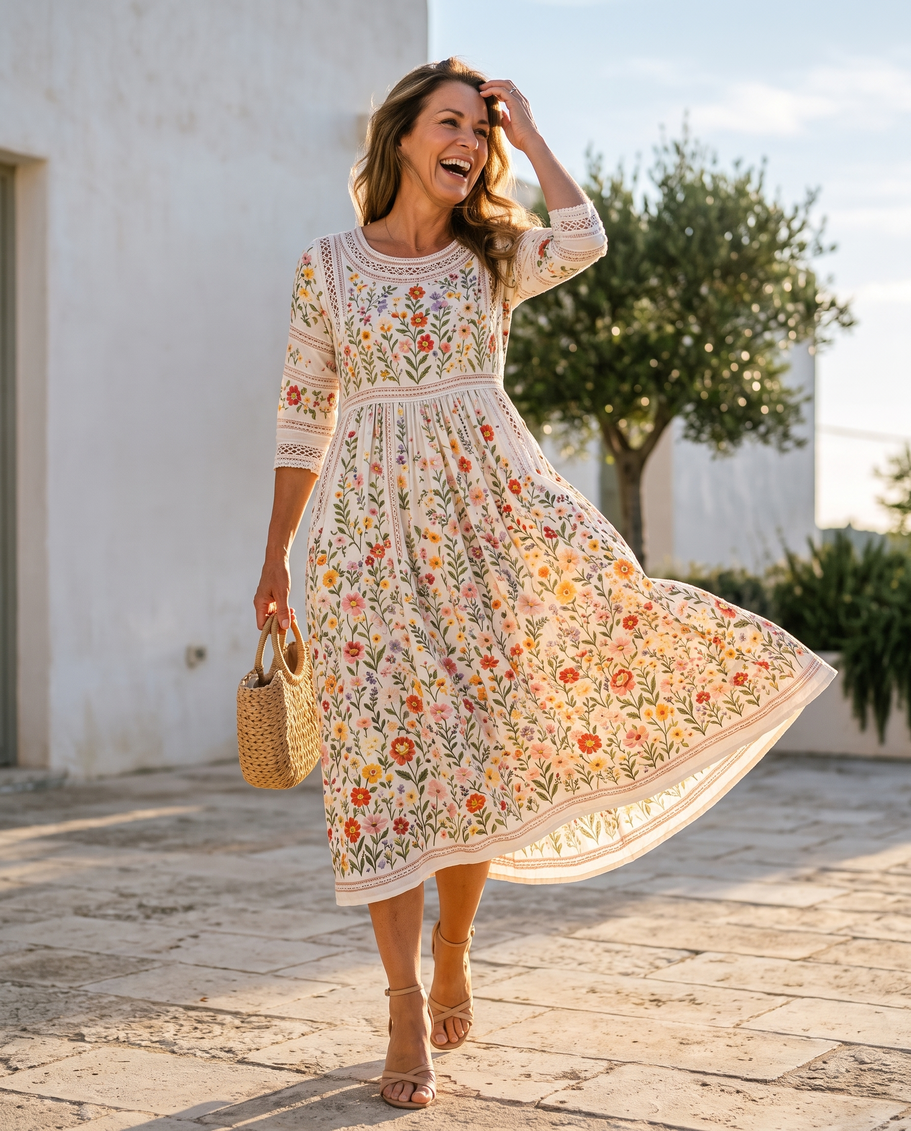 Vestido Flora Salvaje