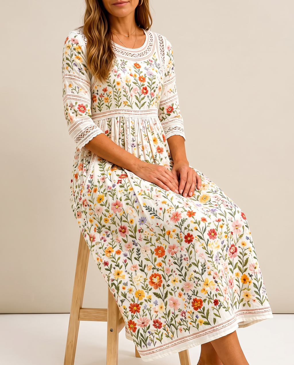 Vestido Flora Salvaje